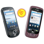 T-Mobile Comet + LG Optimus T Free