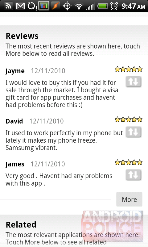 Updated: Hands On Breaking: New Android Market APK Ripped Posted For