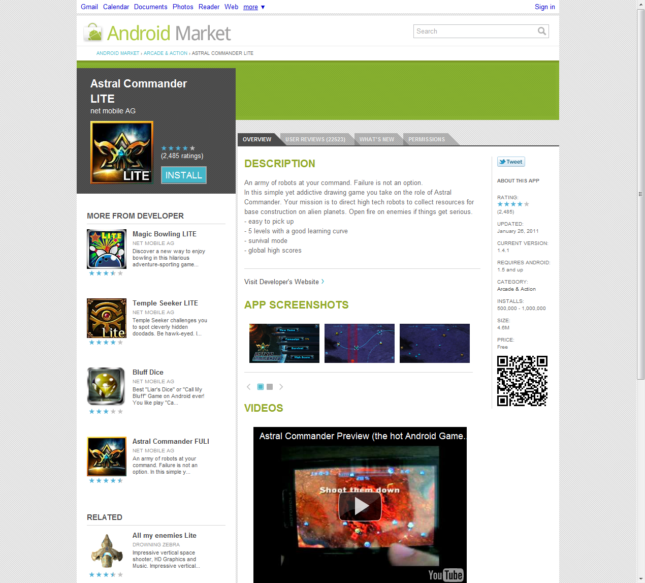 [Updated OTA Installations Are Here!] Google Announces Android Market
