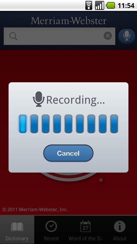 [New App] Merriam-Webster Dictionary Hits The Android Market