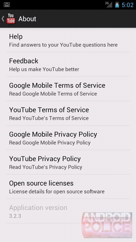 [Getting To Know Android 4.0, Part 3] YouTube Grows Up
