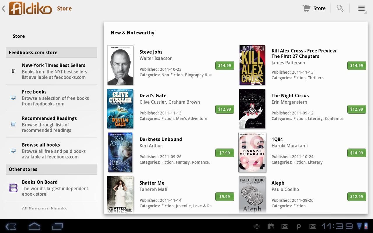 Aldiko Book Reader Gets Huge Update, Shows Love For Tablet Book Fanatics