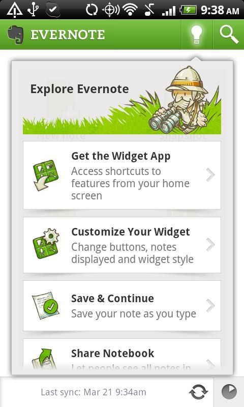 Evernote For Android Updated To Version 3.6, Brings Audio Notes, Larger ...