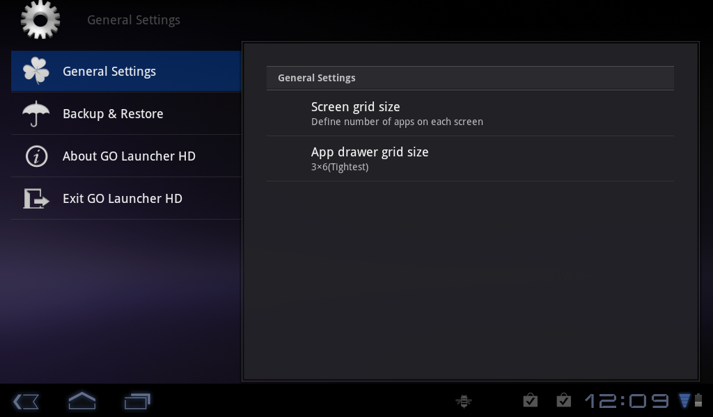 Go Launch GO Launcher Team Enters The Tablet Launcher Arena With GO Launcher HD ...