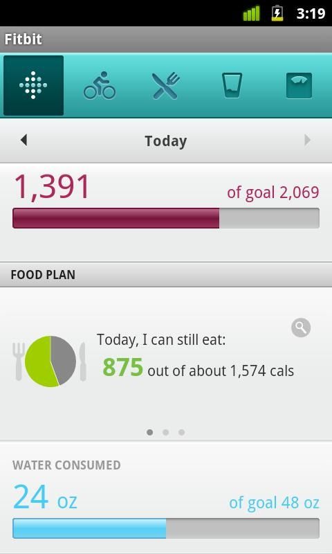 [New App] Fitbit Gets A Mobile App, Tracks Your Food And Exercise ...