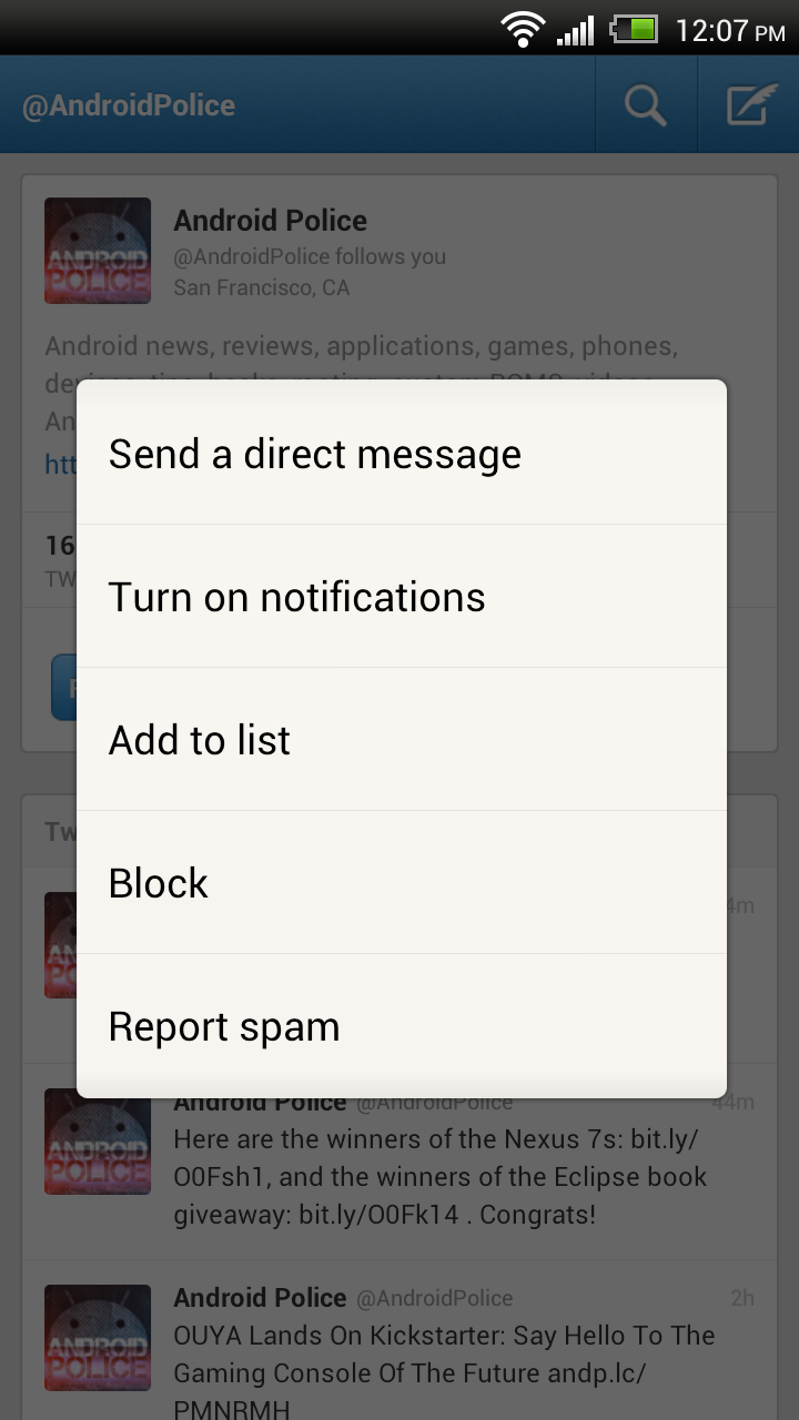 Twitter For Android Updated To Version 3.3 - New Push Notification