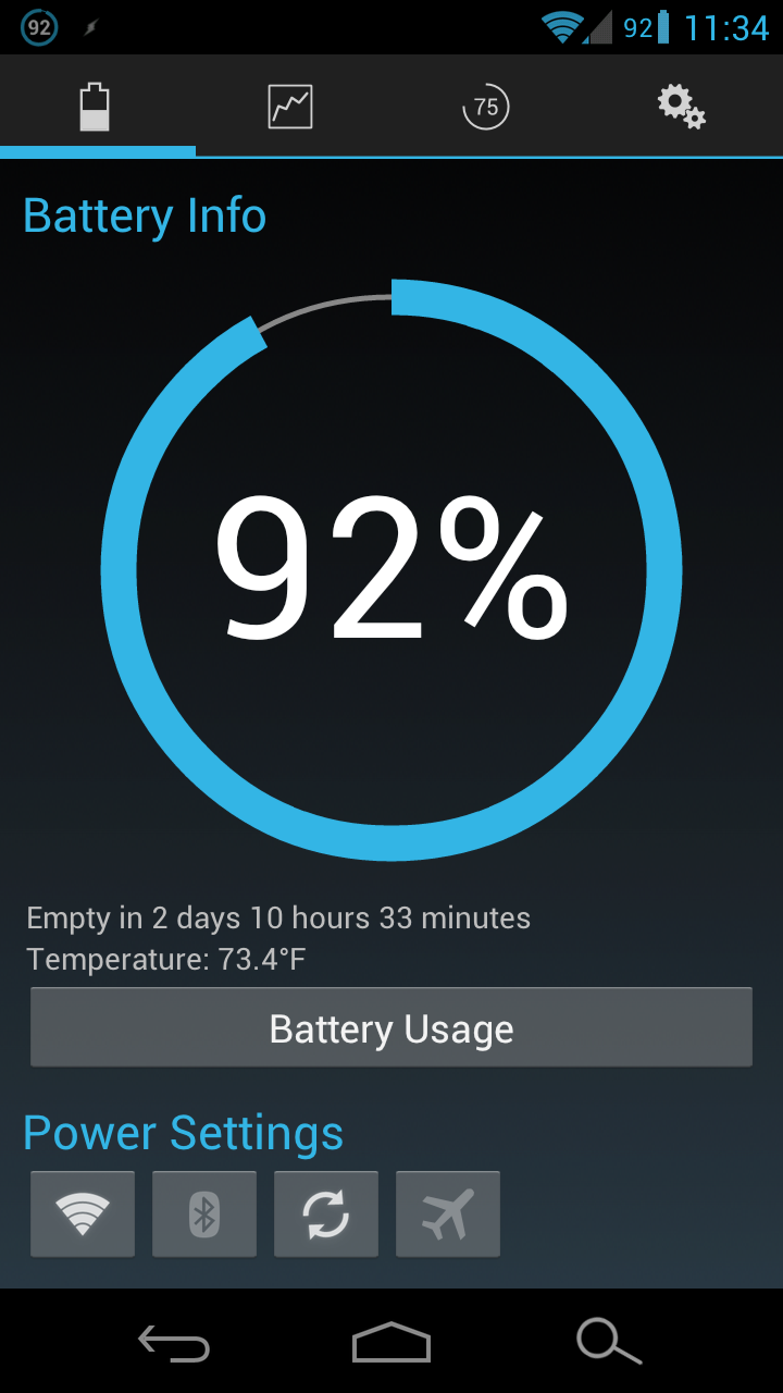 [Hands On] 'Battery Widget? Reborn!' Is An Elegant, HoloThemed Battery