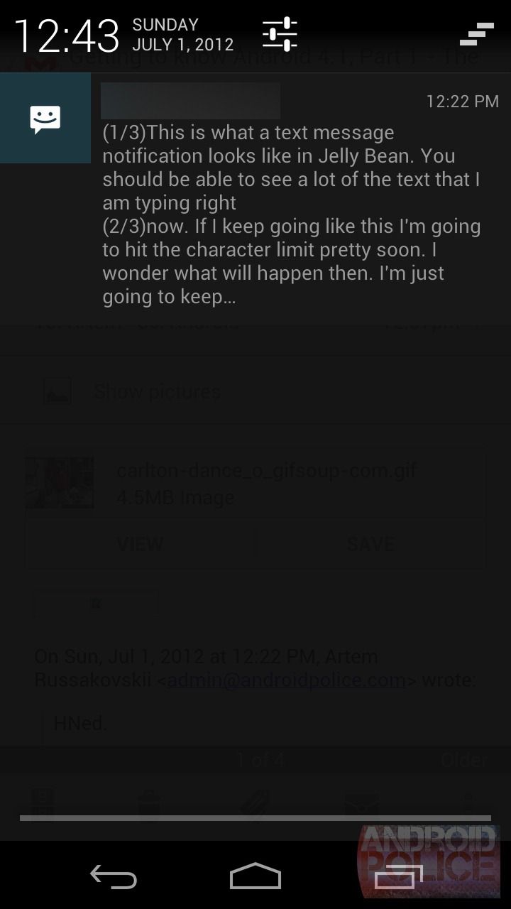 Getting To Know Android 4.1, Part 2: The Glorious New Notifications
