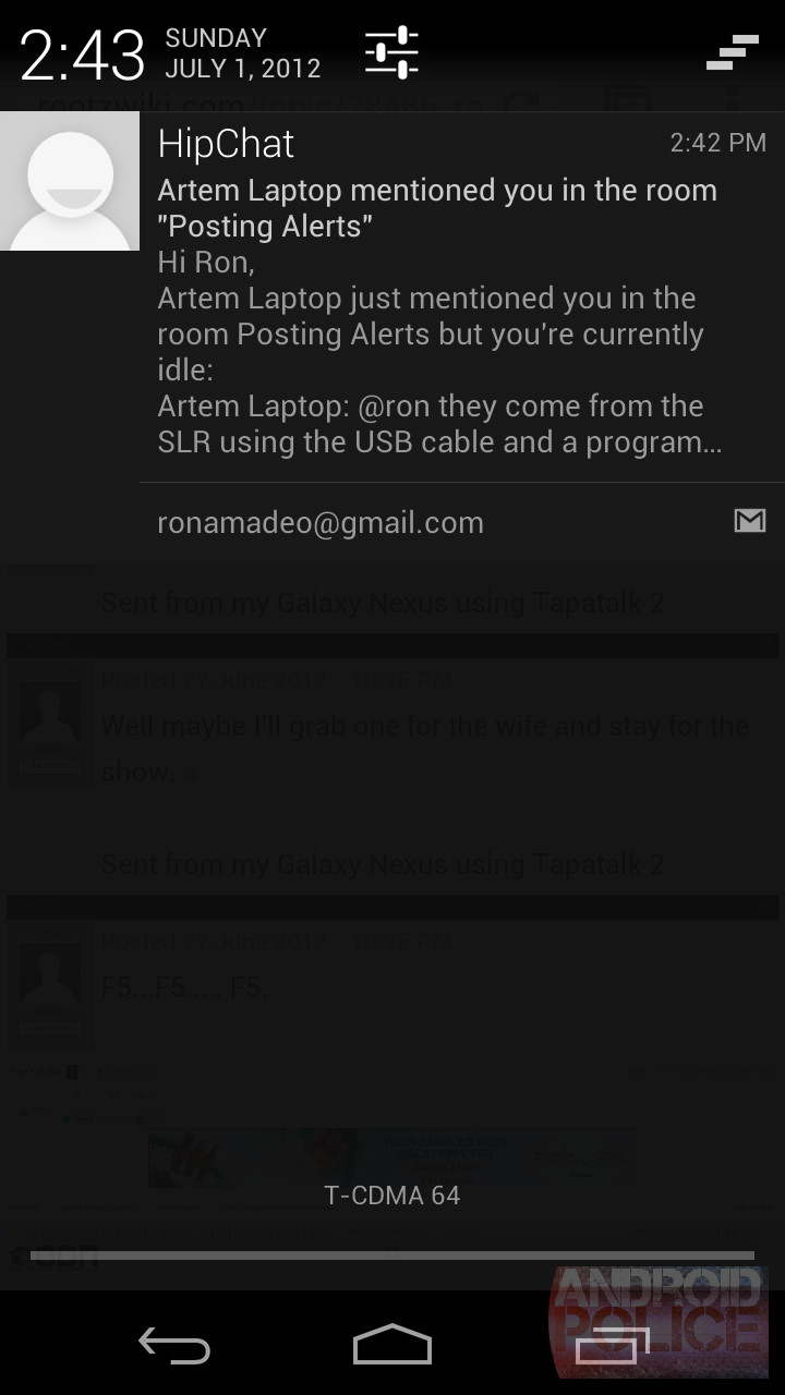 Getting To Know Android 4.1, Part 2: The Glorious New Notifications