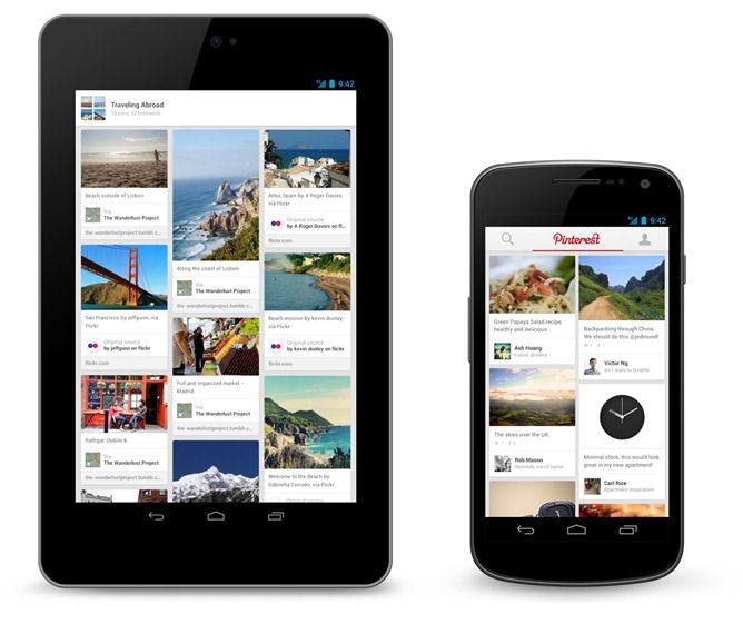 Pinterest's Long-Awaited Photo Sharing App Hits The Google Play Store ...