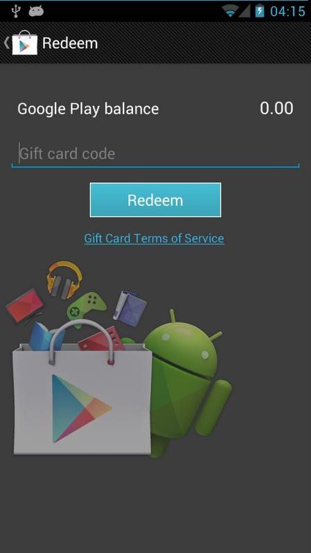 Google play balance gift card deals