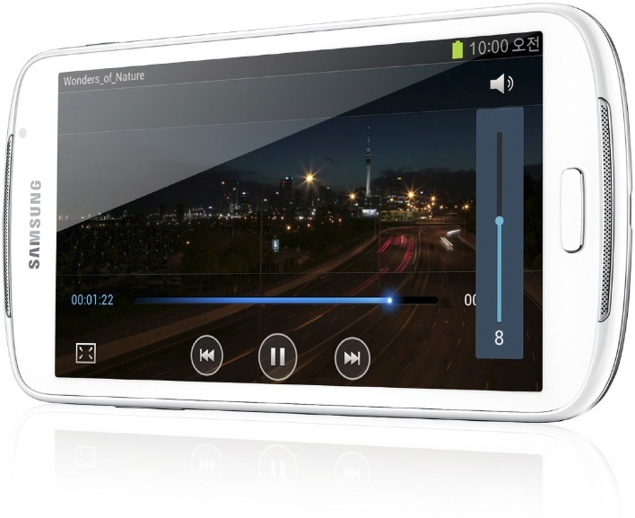 Samsung Announces Galaxy Player 5.8 Ample 5.8" Display, 2500mAh