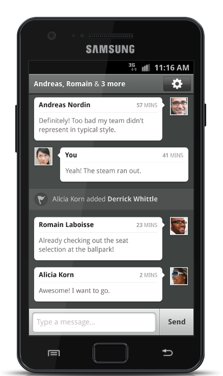[New App] Yahoo's Hub Creates Group Chats Using Text Messages - With ...