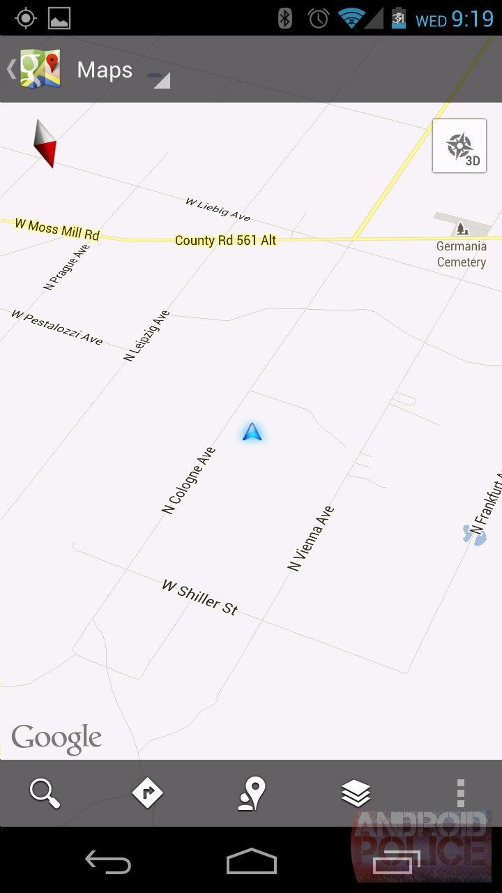 What's Really New In Google Maps 6.12 A '3D' Button, An 'Experiments