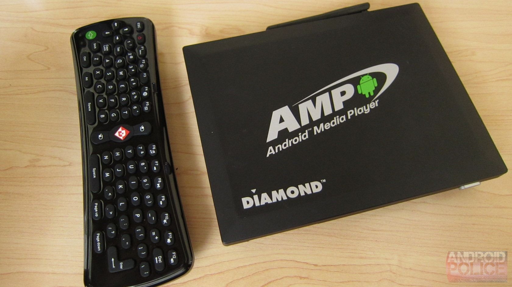 Diamond Multimedia AMP1000 SetTop Box Review It's Like Putting A Giant Gingerbread Phone In