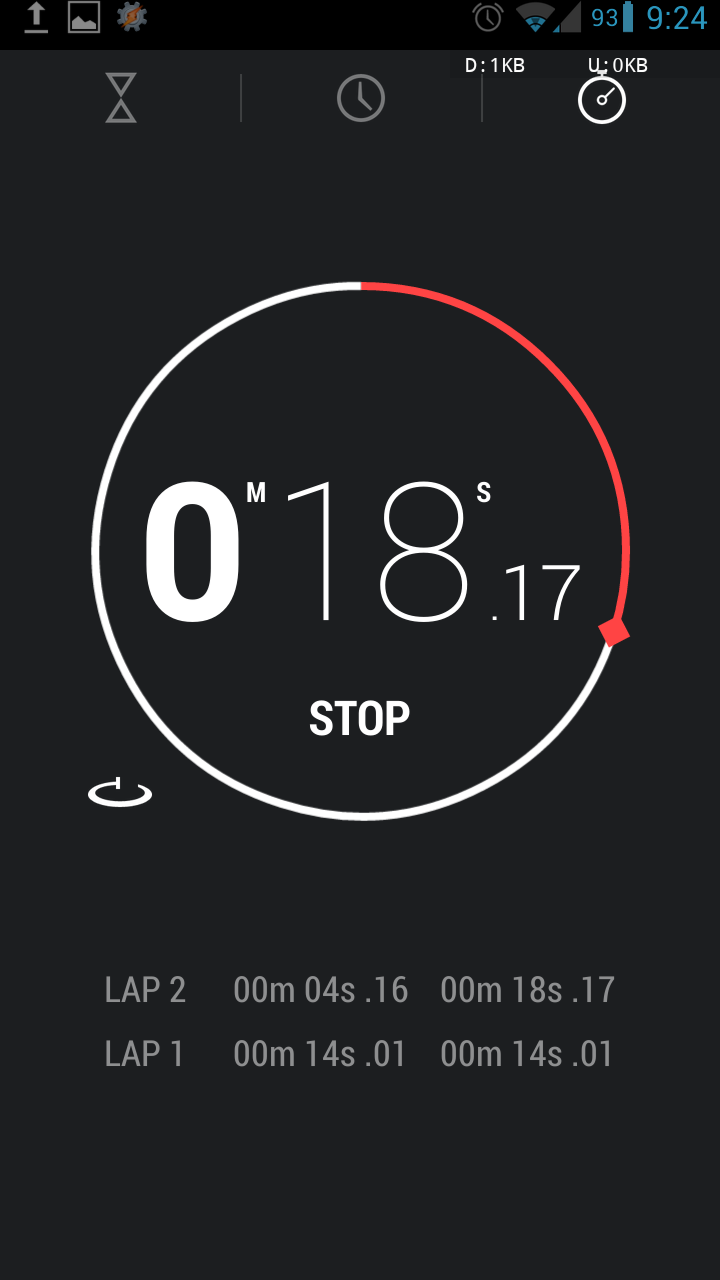 [Updated] Official Android 4.2 Clock App And Keyboard With Gesture