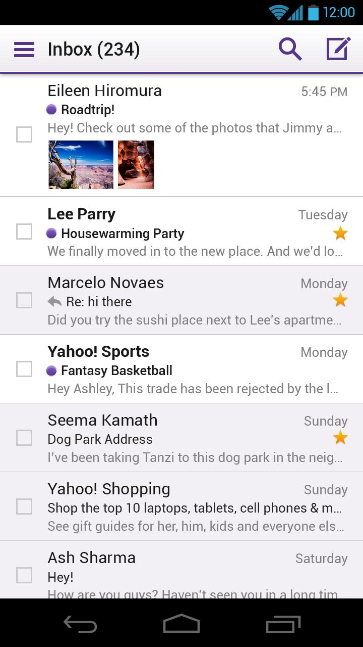 Yahoo! Mail Updated To v2, Brings New UI, Increased Stability, Improved ...