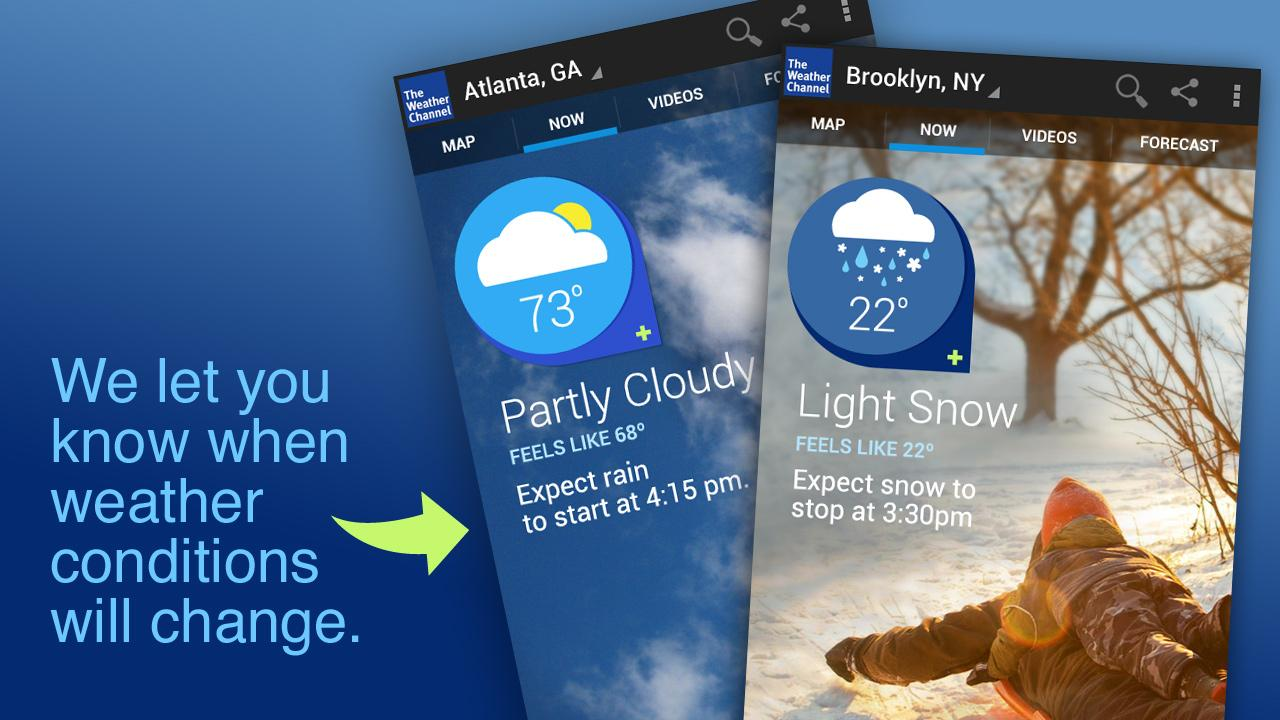 Official Weather Channel App Receives Major UI Update, Forecast