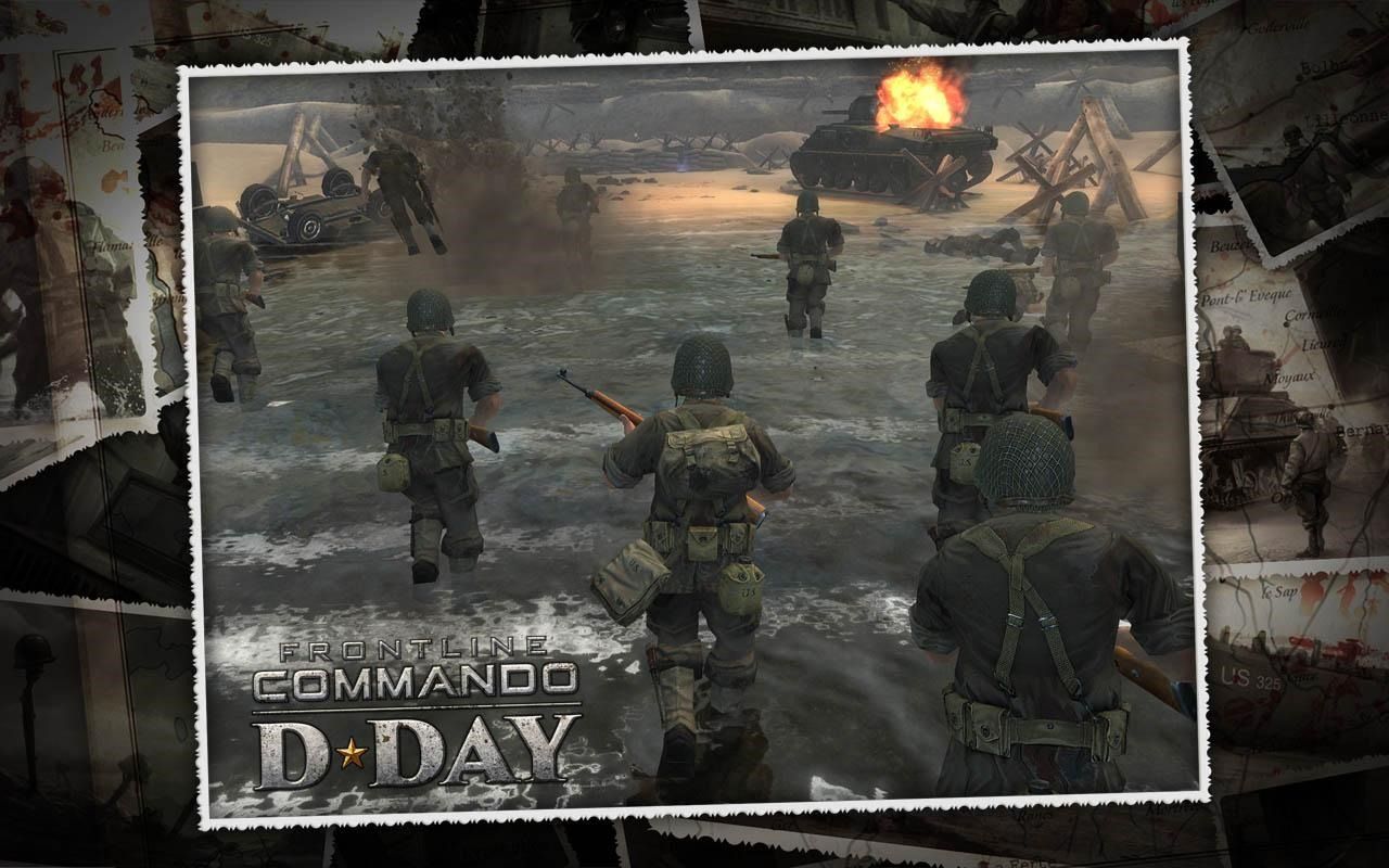Glu Mobile's Frontline Commando DDay Arrives On Android's Shores For