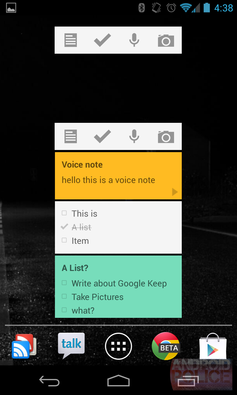 Hands-On With Google Keep For Android: Notes, Checklists, Voice Notes ...