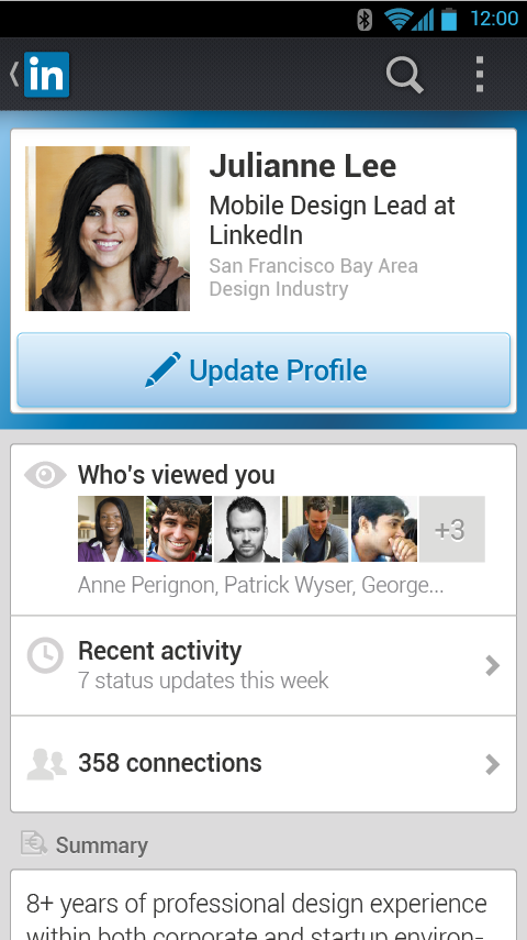 LinkedIn For Android V3.0 Brings A Card-Based UI Refresh, Much More ...