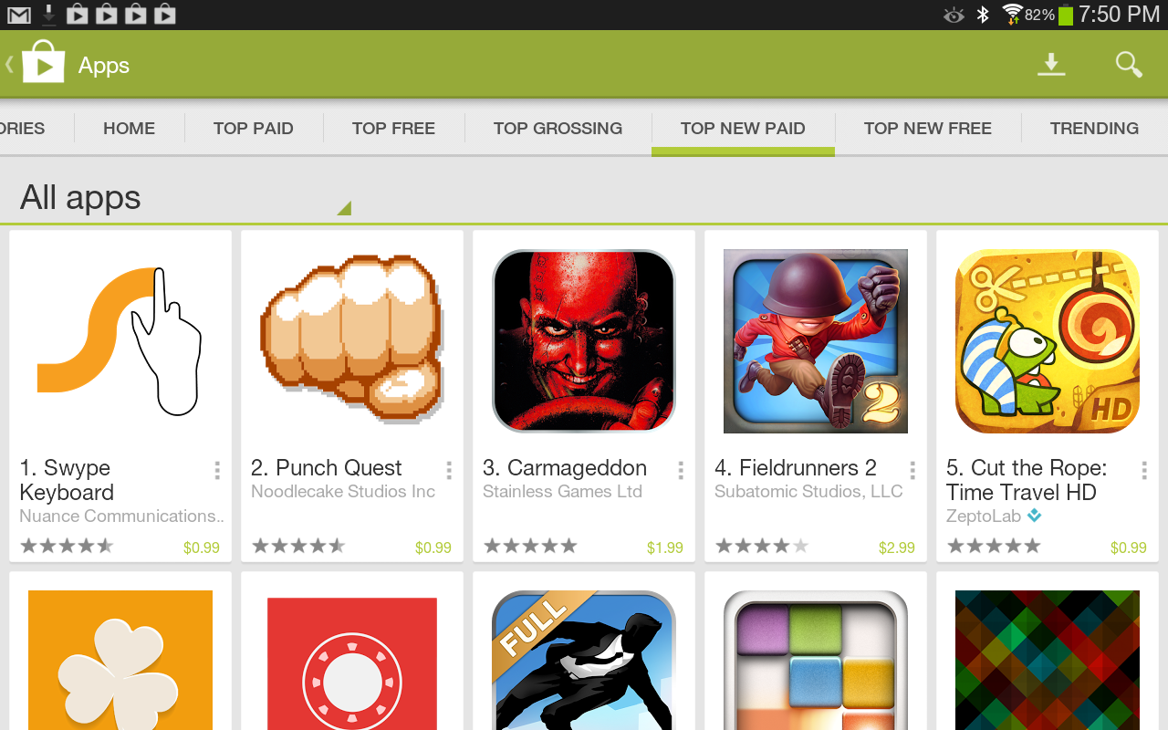 Tablet Apps Are Now Highlighted In The Play Store (And So Are Some Non ...