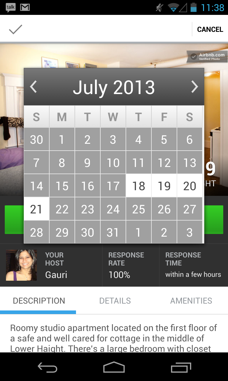 Airbnb Revamps Android App In Version 2.0 – Adds Calendar Management ...