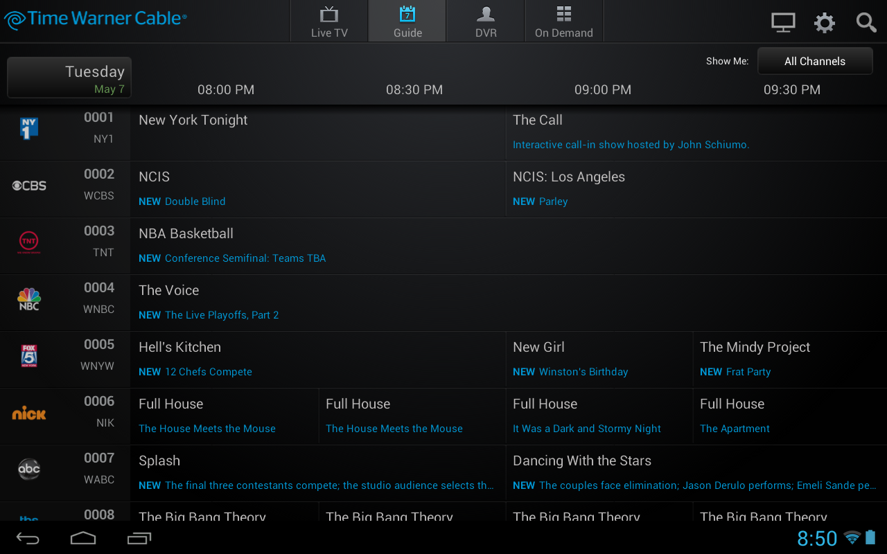 Time Warner Cable TV App Updated With OnDemand Content And Mobile