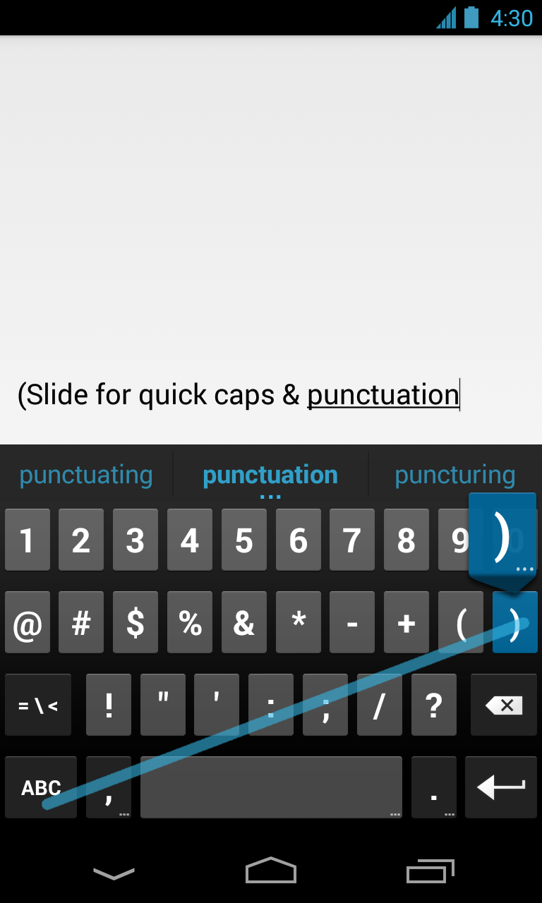 standard android keyboard apk