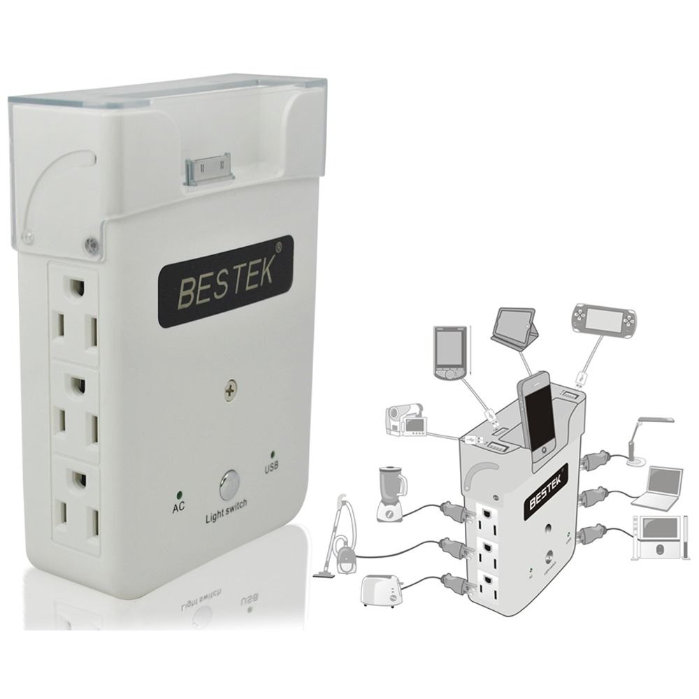 Bestek's Wall Charging Station Is Inexpensive, Compact, And Charges A ...