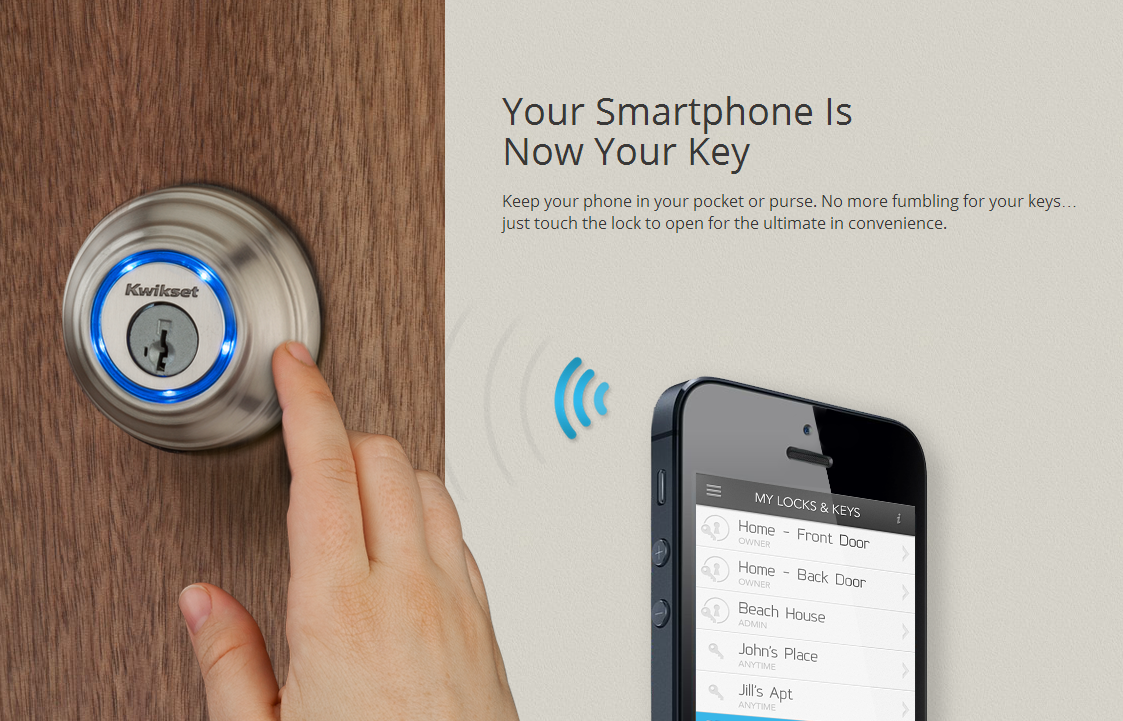 The Kwikset Kevo BluetoothEnabled Door Lock Is Available For PreOrder