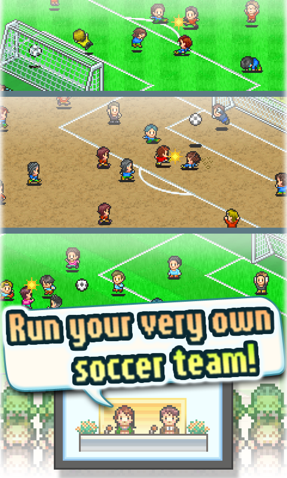 [New Game] Pocket League Story 2 Adds Multiplayer To Kairosoft's