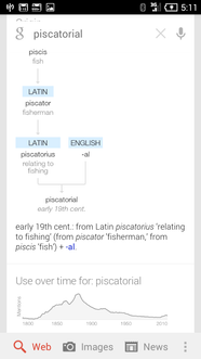 Google Search Word Definitions Updated With Word Origins And Usage Over Time