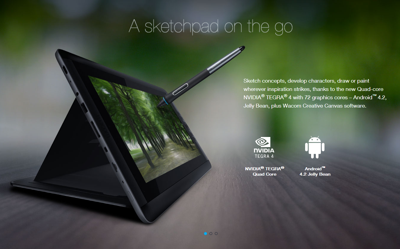 Debuts 1500, 13inch Cintiq Companion Hybrid Tablet, Doubles As