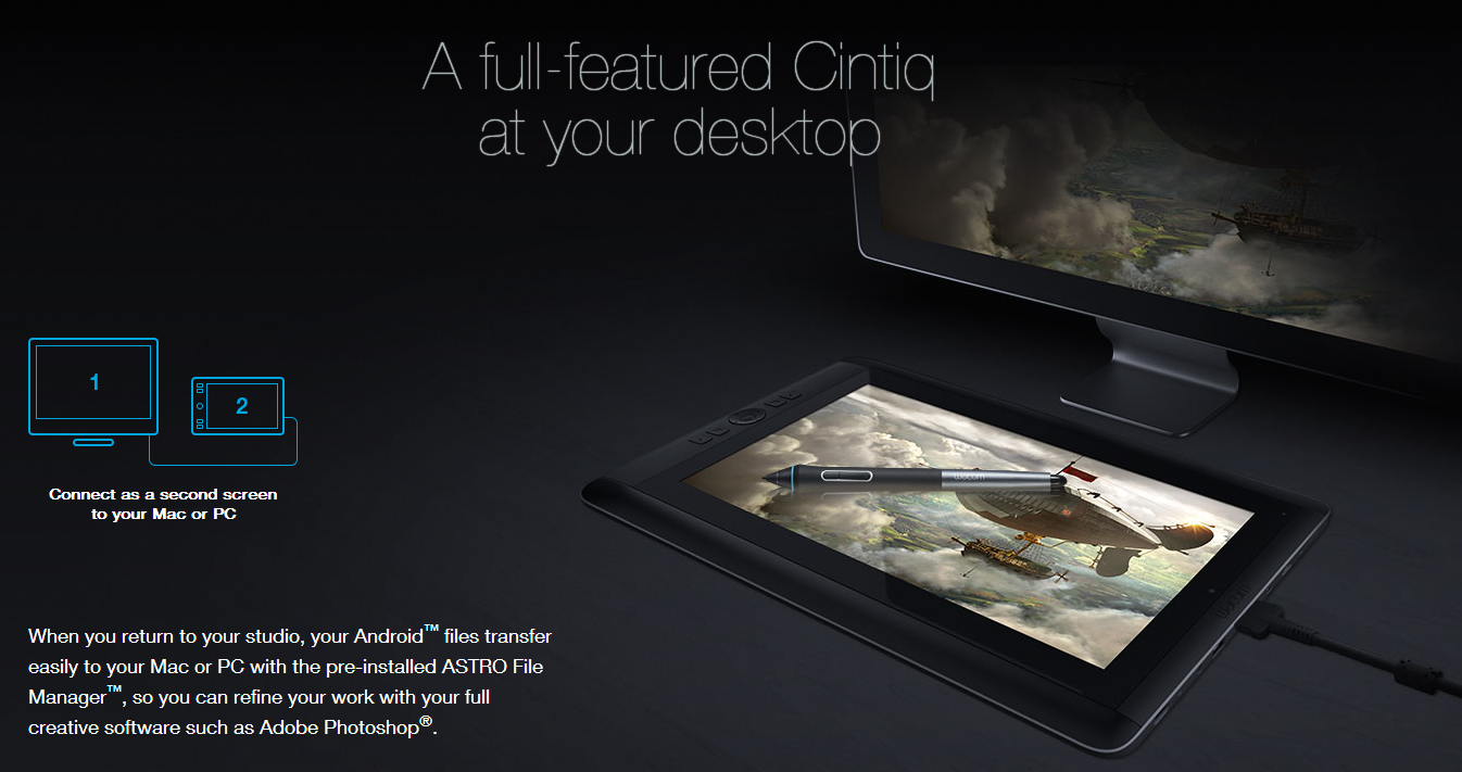 Debuts 1500, 13inch Cintiq Companion Hybrid Tablet, Doubles As