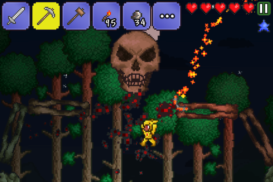 [New Game] Terraria Digs Down Deep, Surfaces In Google Play