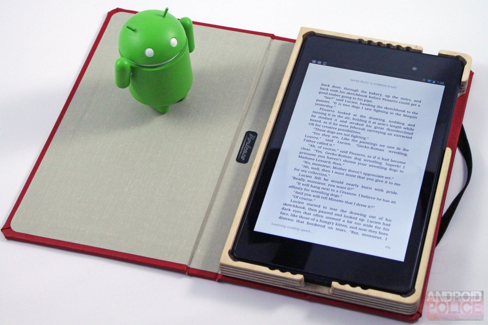 Nexus 7 2013 Portenzo HardBack, BookCase And Alano Review The Nicest