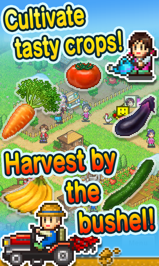 [New Game] Kairosoft's Pocket Harvest Gives You A Pair Of Overalls