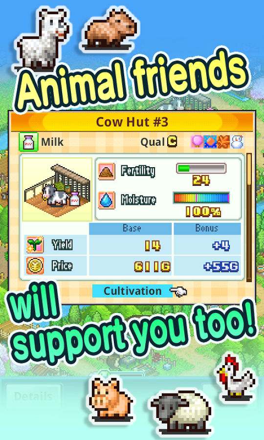 [New Game] Kairosoft's Pocket Harvest Gives You A Pair Of Overalls