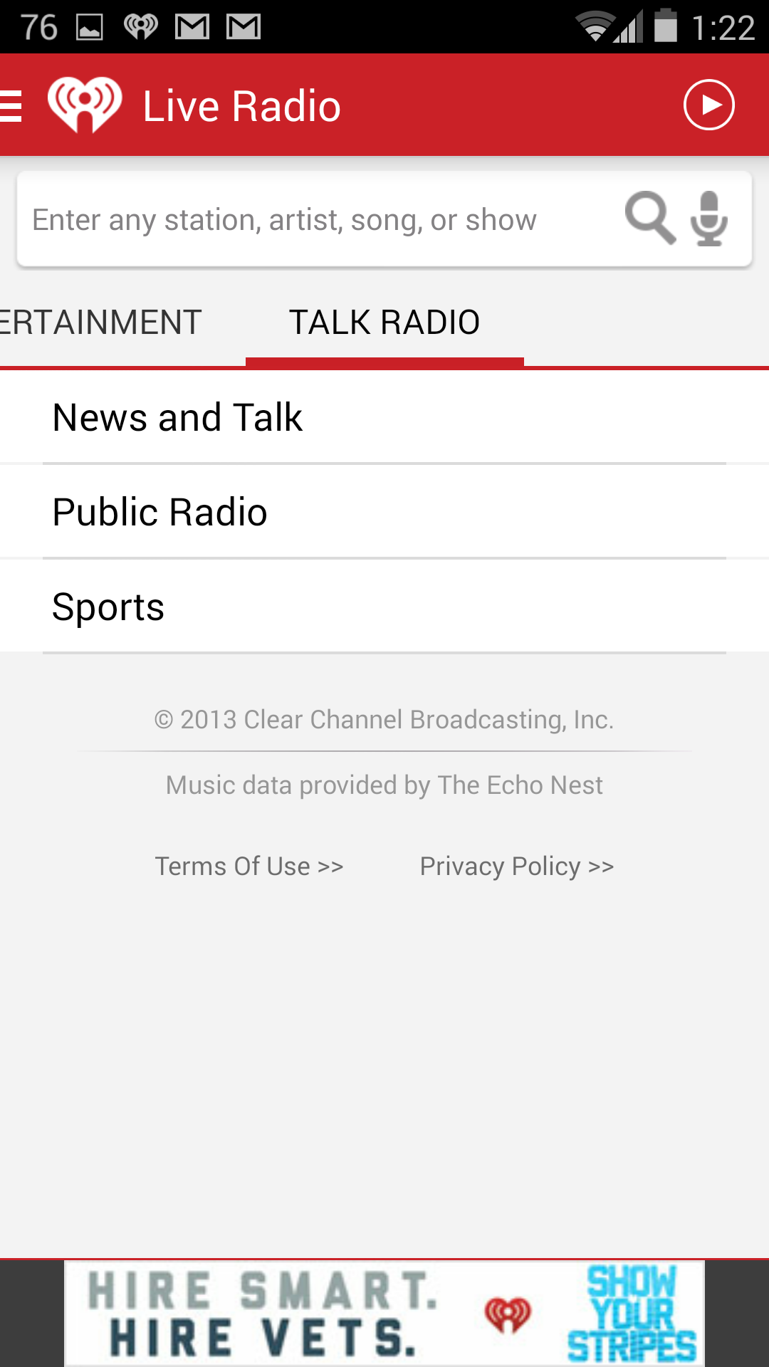 iHeartRadio Update Adds Side Menu, Notification And Lockscreen Controls ...