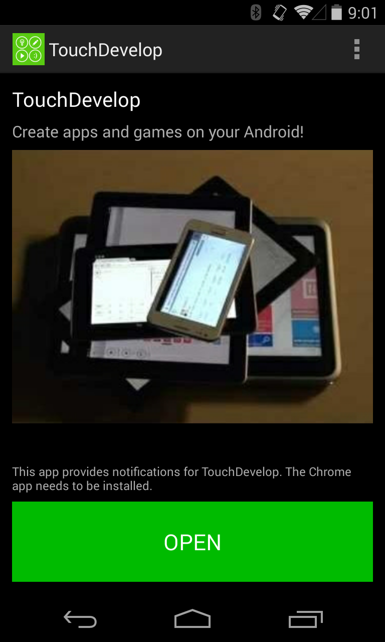 [New App] Microsoft Releases TouchDevelop For Android, Makes Browser