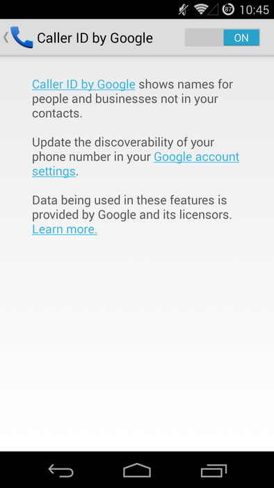 Google&#039;s Dialer With Built-in Search Is Exclusive To Nexus And GPE