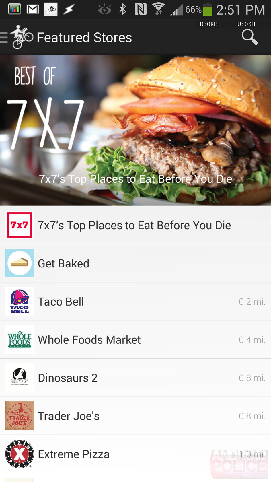 [New App] Postmates Lets You Get Deliveries From Any Restaurant Or