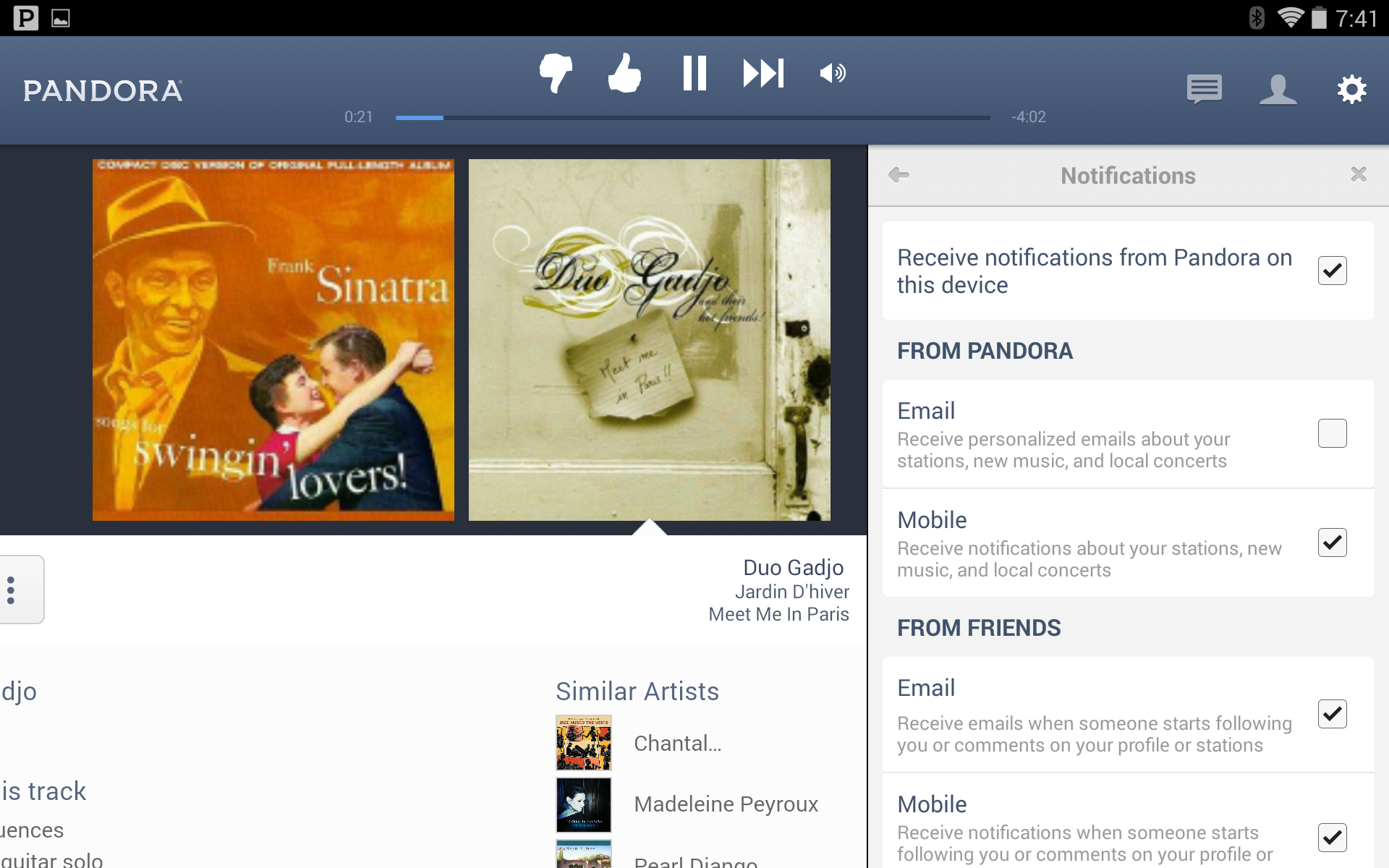 Pandora 5.2 Adds Alarm And Sleep Timer To Tablet Interface, Plus New