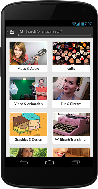 [New App] Fiverr App Comes To Android, Brings A Few Million Listings ...