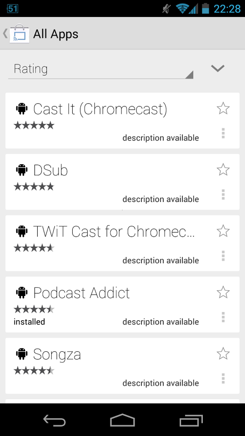  New App Cast Store Helps You Find Apps And Games That Support