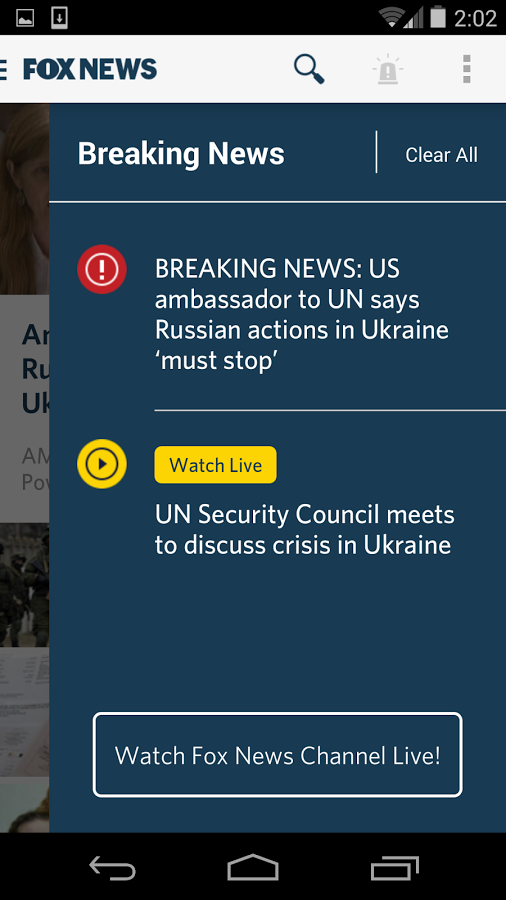 Fox News Android App Gets Major Facelift In Big Update To Version 2.0