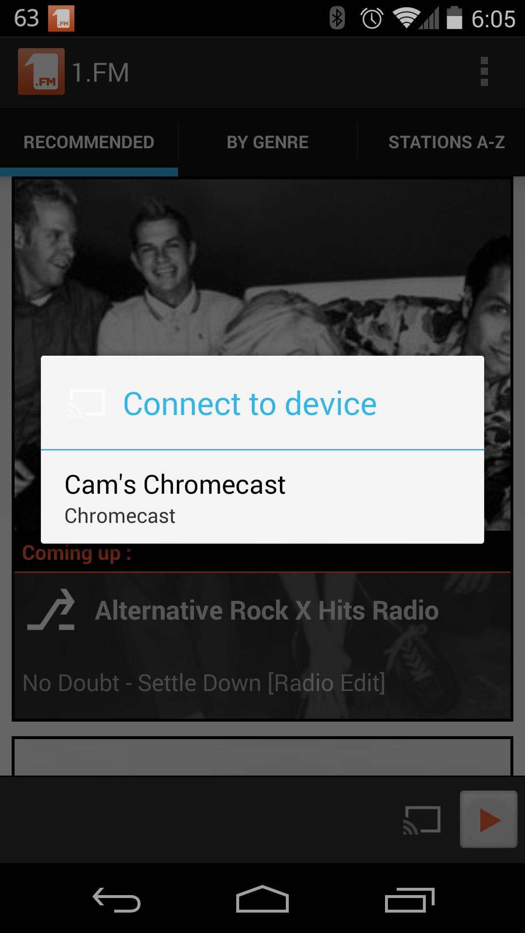 1.FM Online Radio Adds Chromecast Support