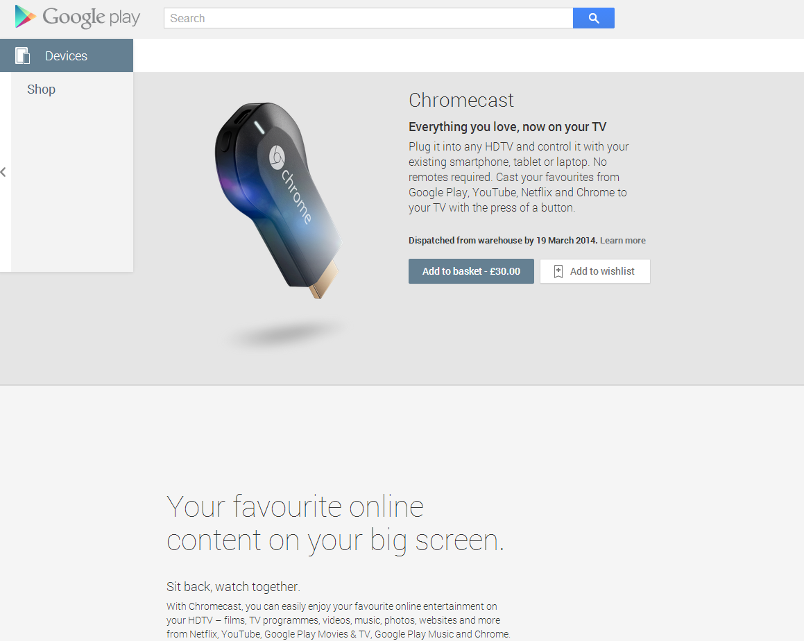 Chromecast Goes Live In Play Store For 11 Countries With Local Cast