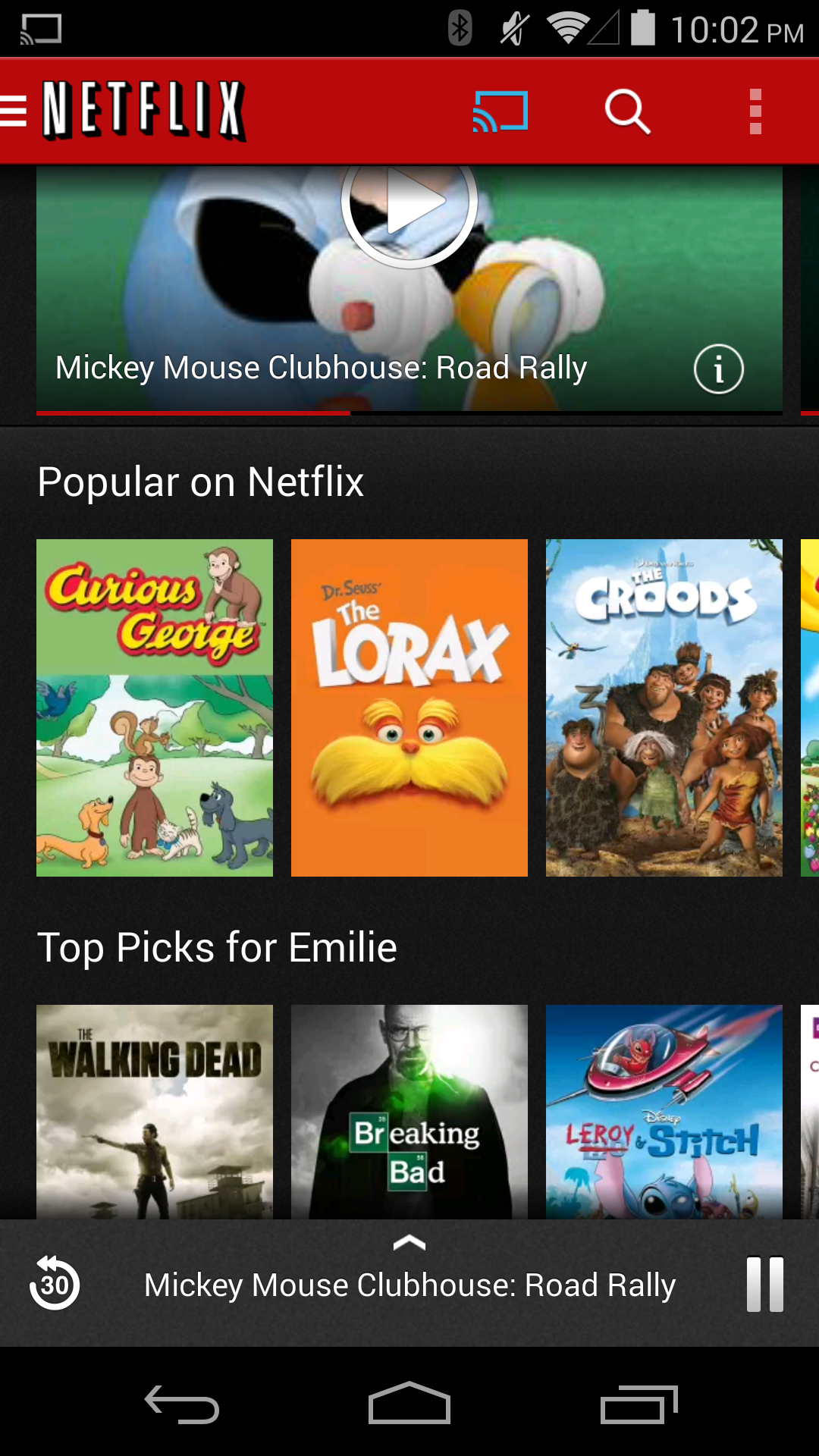 Netflix 3.3 Update Modifies The Chromecast Second Screen User Interface